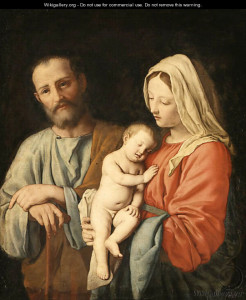 Sacra Famiglia di G.B.Salvi